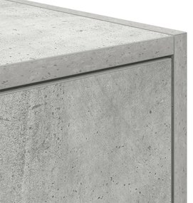 TV Szekrény Betongrey 100x31x25,5 cm Szerelt Fa