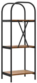 Könyvespolc Régi fa 40 x 30 x 109 cm Faanyag