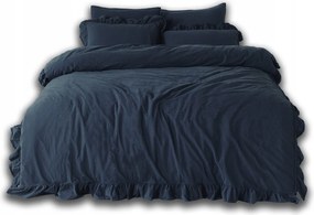 Luxus ágyneműhuzat 220x200 Stonewashed vasalás nélkül