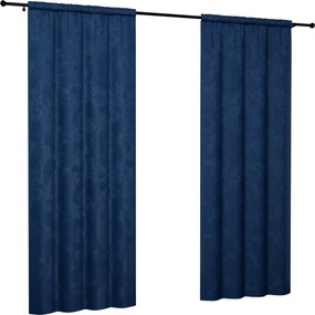 Kész függöny, velúr, 140x250. Függönyök nappaliba, színes, velúr Velvet, ráncoló szalaggal.