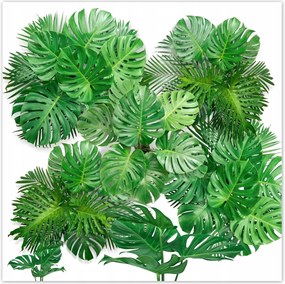 Poszterek 30x30 Monstera Lyukas levelek