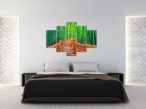 Kép - Japán bambusz erdő (150x105 cm)
