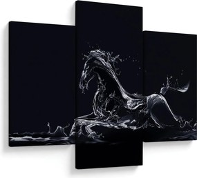 Kép - Ló és a víz (90x60 cm)