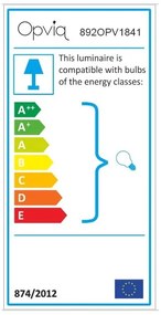 Rézszínű függőlámpa ø 50 cm Tel – Opviq lights