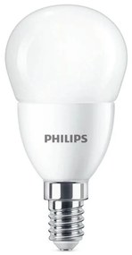 Philips P48 E14 LED kisgömb fényforrás, 7W=60W, 6500K, 806 lm, 220-240V