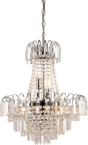 Endon AMADIS 96826-CH Függőlámpa 6x40W/E14 IP20