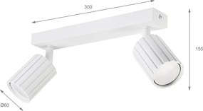 Brilagi - Spotlámpa CRISPINA 2xGU10/10W/230V fehér