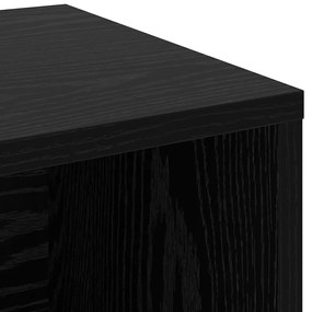 Cipőpad polcokkal Egyéb Musta tammi 103 x 30 x 54.5 cm Faanyag