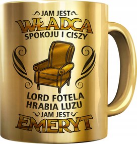 Csillogó Arany Bögre Én Vagyok A Nyugdíjas Ajándék