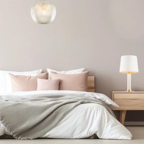 Argon 8540 - Asztali lámpa HAMPTON 1xE27/15W/230V fehér