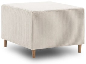 Fireze puff, kordbársony, bézs