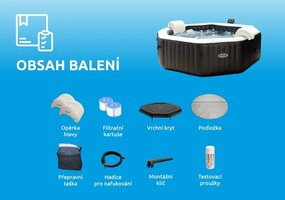 Marimex Pure Spa felfújható pezsgőfürdő - Jet &amp; Bubble Deluxe HWS 6