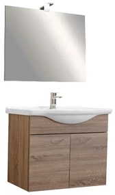 Zeus 85 komplett fürdőszoba bútor Rauna szil