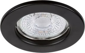 Spot relight ráépíthető és beépíthető lámpa gu5.3 ip20 fekete