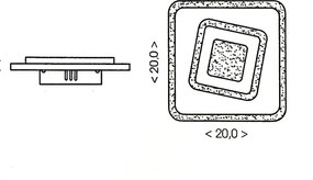Brilagi - MODERN MINI LED mennyezeti lámpa/32W/230V 3000/4000/6000K
