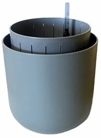 Plastia öntözőedény Tolita Air szürke , átmérő 19cm, 19 cm átmérőjű