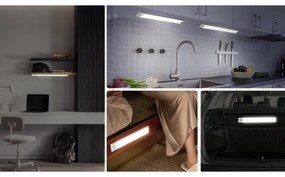 Aigostar LED bútorvilágítás töltővel, érzékelővel, 1,5W, 5V, 4000K