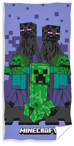 Minecraft Enderman Monster törölköző, 70 x 140 cm