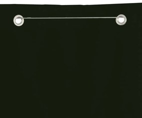 sötétzöld oxford-szövet erkélyparaván 140 x 240 cm
