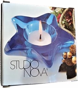 Studio Nova üveg gyertyatartó