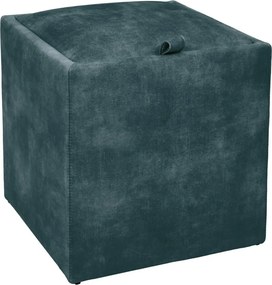 Box puff - P13 szövet - türkiz R