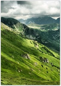 Poszterek A4 Pion Tátra Lengyel hegyek Kilátás