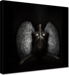 Vászonkép 30x30 Angyali női akt