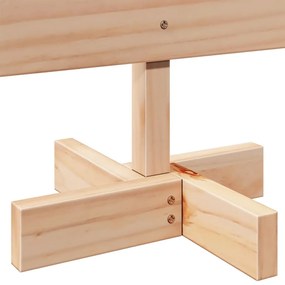 tömör fenyő karácsonyfa-dekoráció 70 cm