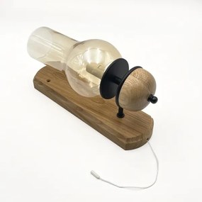 Brilagi - LED Fali lámpa COTTAGE 1xE14/40W/230V tölgy/barna