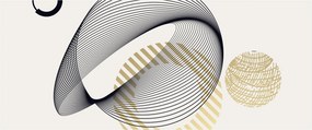 Kép - Geometriai formák N⁰3 (120x50 cm)