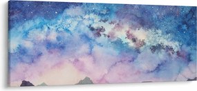 Kép - Milky Way, akvarell (120x50 cm)