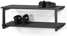 Fekete fém függő cipőtartó 71x26x34 cm Marco – Spinder Design