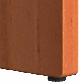 Dohányzóasztal Viaszbarna 80 x 50 x 31 cm Tömör fenyőfa