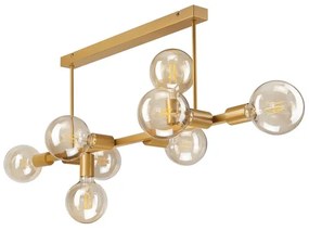 ASTRID függeszték 8xE27/60W/230V arany színben