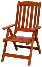 ROJAPLAST Kerti szék állítható LUISA