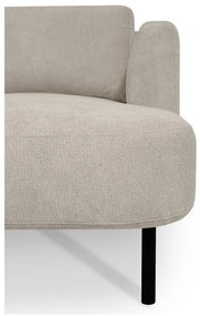 Bézs sarokkanapé (bal oldali-U alakú) Hero – Scandic