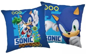 Sonic a sündisznó Coin Chase párna, díszpárna 40x40 cm