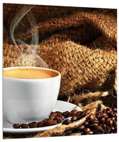 Egy csésze kávé képe (30x30 cm)