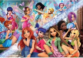 Winx Club Fairy Glam 180 db-os puzzle Clementoni