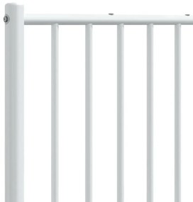 fehér fém fejtámla 120 cm