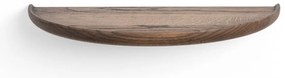Barna tölgyfa fali polc 40 cm Mu – Gazzda