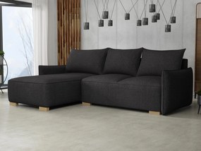 Sarokkanapé Gryfit L (fekete) (tárolóhellyel). 1105102
