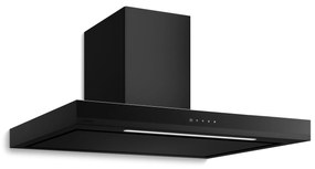 Klarstein Velaire páraelszívó, Elegáns, minimalista, nagy teljesítményű, A++ energiaosztály, 595 m³/h, 90 cm