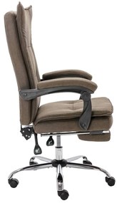 tópszínű szövet irodaszék