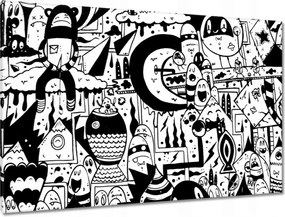 Festmények 120x80 Ifjúsági graffiti