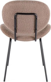 Bézs kárpitozott étkezőszék Maddie – Yes Everyday