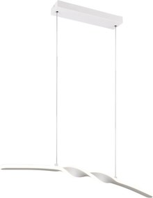 TRIO R35791131 GINKO Modern Led Függesztett Lámpa Fehér LED IP20