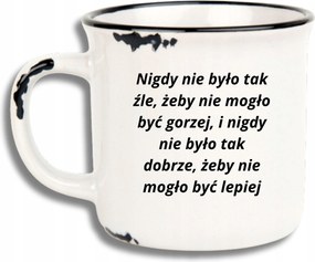 Bögre Fehér Retro Vicces Ajándék Apák Napja Még Soha Nem Volt Ilyen Rossz