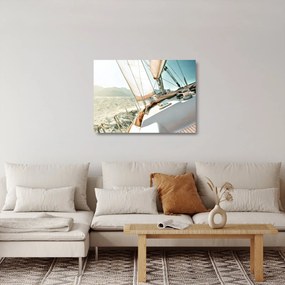 Üveg kép - Yacht (70x50 cm)