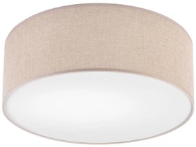 Mennyezeti lámpatest MONTE 1xE27/60W/230V, átmérő 35 cm, barna